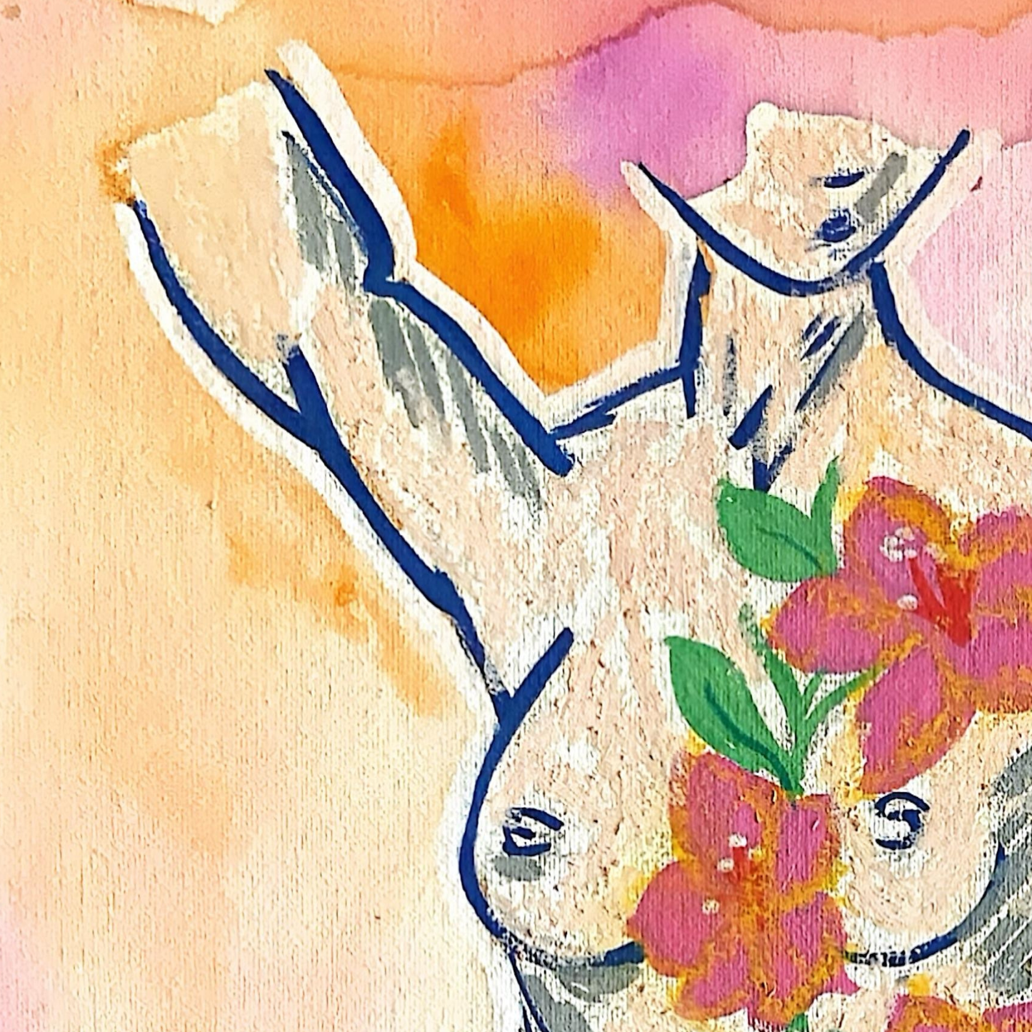 Florecer Framed poster